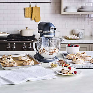 Buy KitchenAid Artisan Series Stand Mixer With Glass Bowl Sugar Pearl Silver