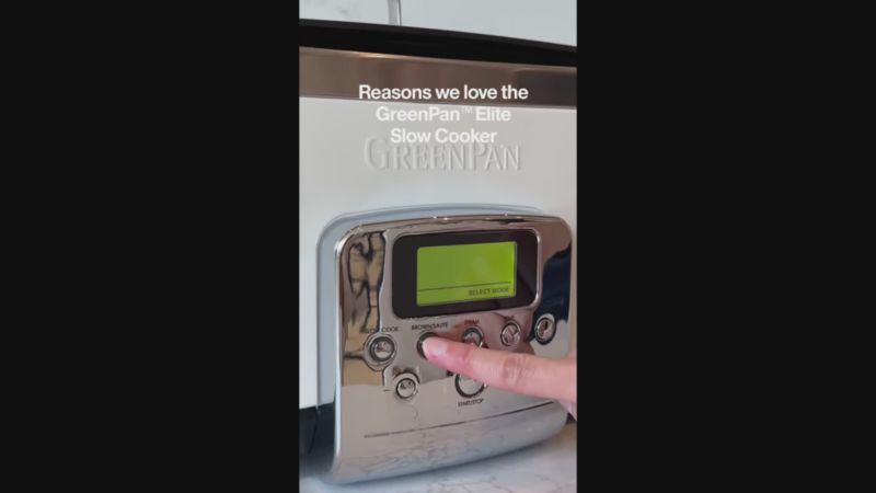 Play GreenPan Elite Clay Slow Cooker - video 2 of 2
