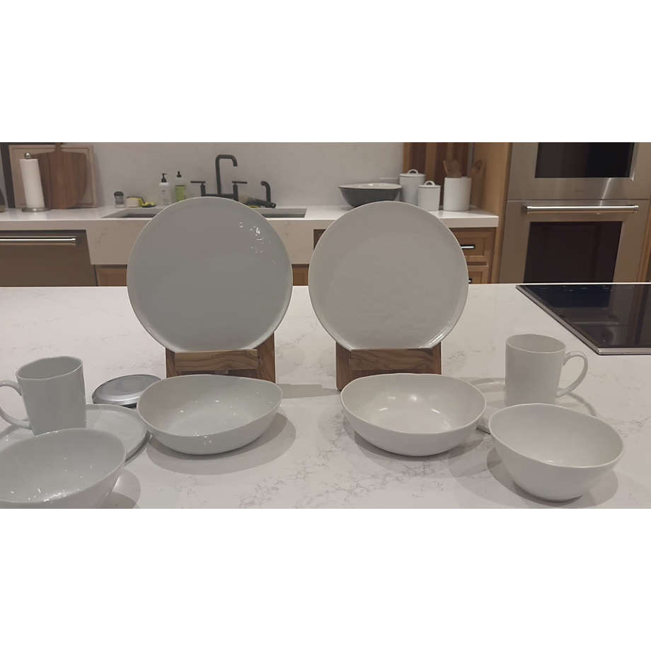 Mercer Matte White Cereal Bowl Reviews Crate Barrel