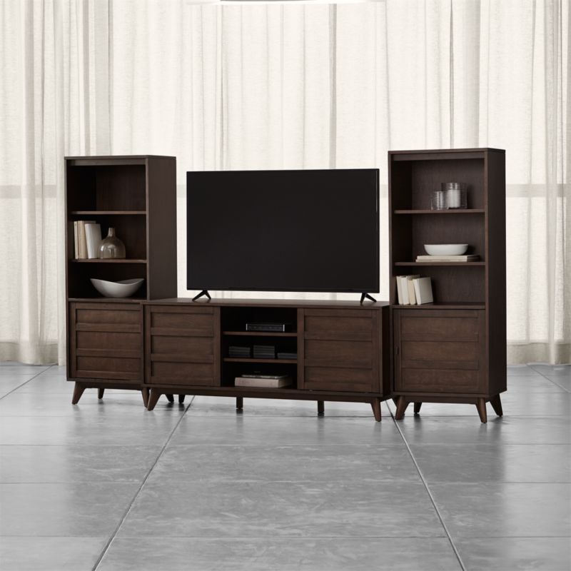 HD Media Console with Two Towers - image 2 of 8