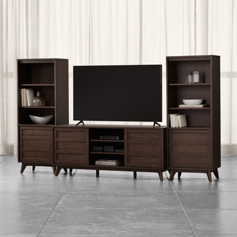 HD Media Console with Two Towers - image 0 of 8