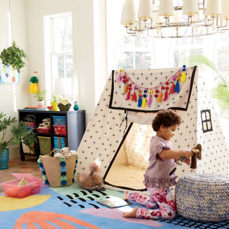 Ikat Kids Canvas Playhouse - image 6 of 18