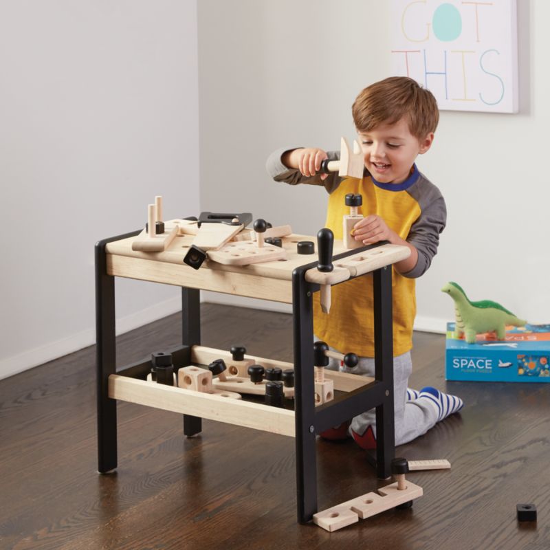 Boys wooden tool bench online