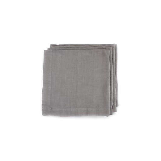 Hudson Grace Asphalt Linen Napkin