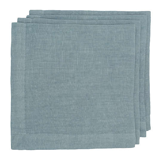 Hudson Grace Cloudy Linen Napkin