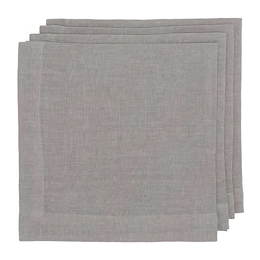 Hudson Grace Rain Linen Napkin