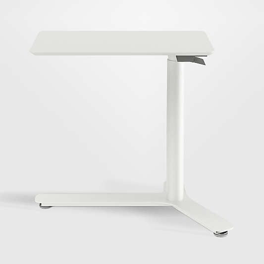 Humanscale ® Float Mini White Adjustable Standing Desk