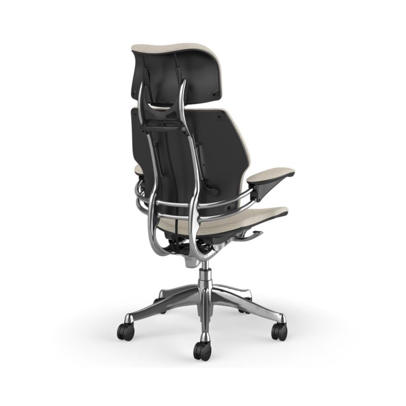 Humanscale ® Freedom Headrest White Boucle Office Chair - image 5 of 7