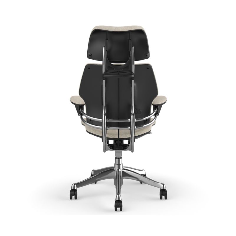 Humanscale ® Freedom Headrest White Boucle Office Chair - image 6 of 7