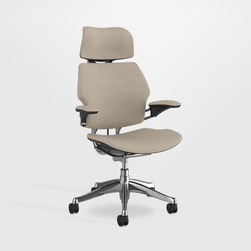 Humanscale ® Freedom Headrest Natural Linen Office Chair - image 2 of 6