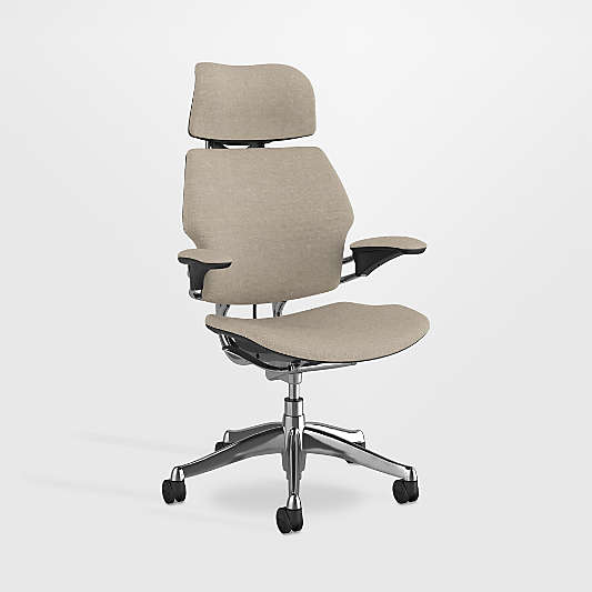 Humanscale ® Freedom Headrest Natural Linen Office Chair