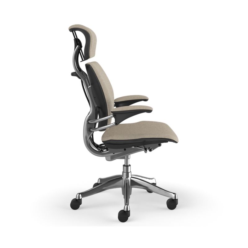 Humanscale ® Freedom Headrest Natural Linen Office Chair - image 3 of 6