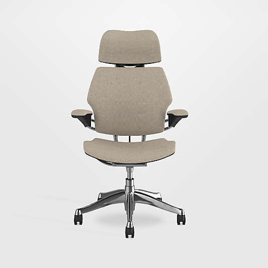 Humanscale ® Freedom Headrest Natural Linen Office Chair