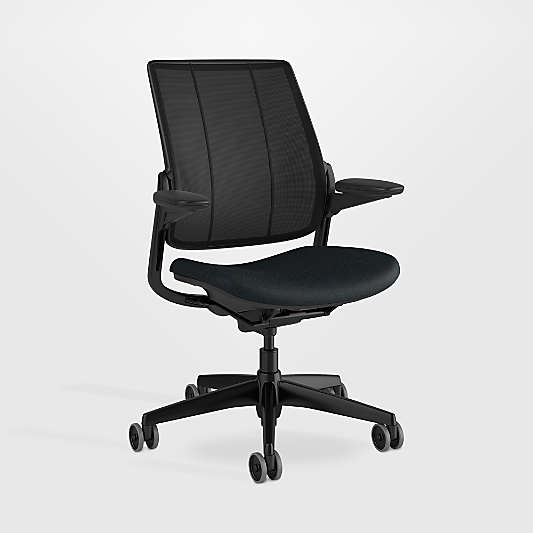 Humanscale ® Smart Ocean Blue Wool Office Chair