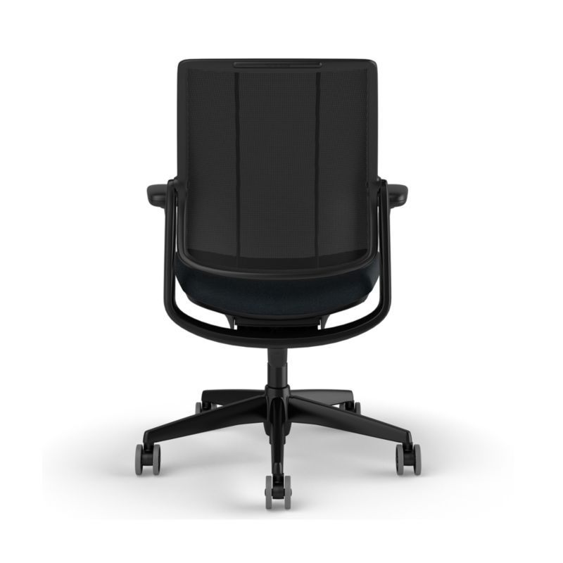 Humanscale ® Smart Ocean Blue Wool Office Chair - image 5 of 7