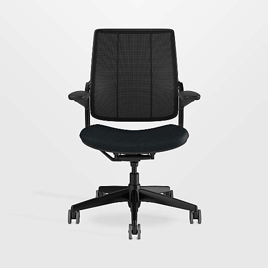 Humanscale ® Smart Ocean Blue Wool Office Chair