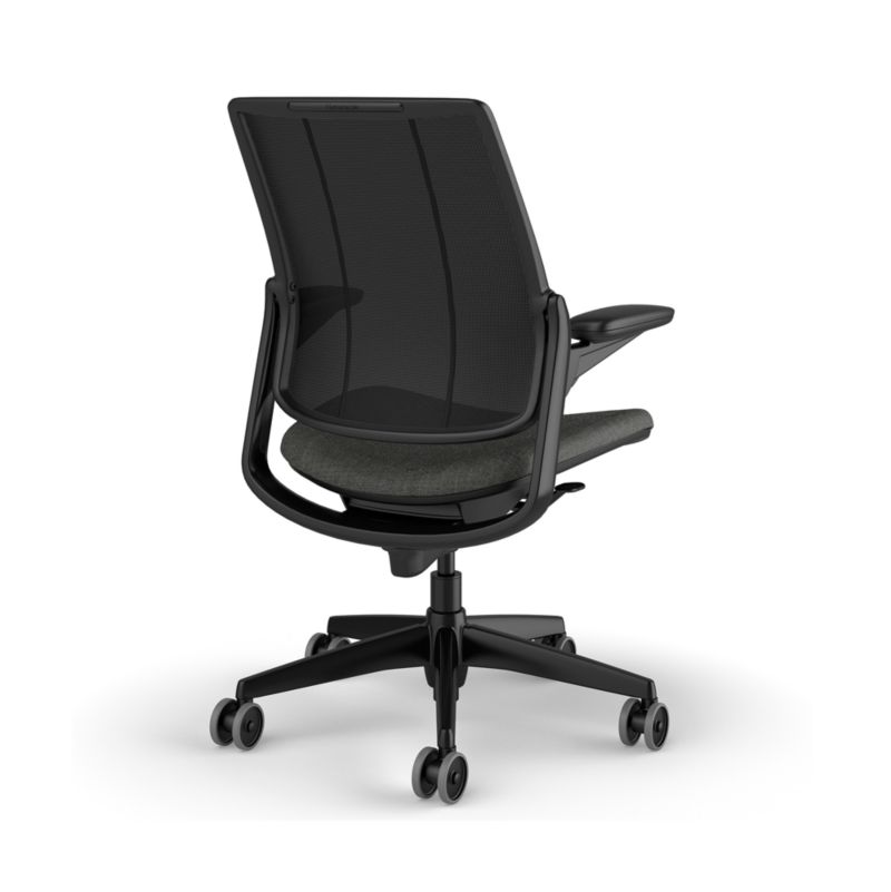 Humanscale ® Smart Ocean Grey Wool Office Chair - image 4 of 7