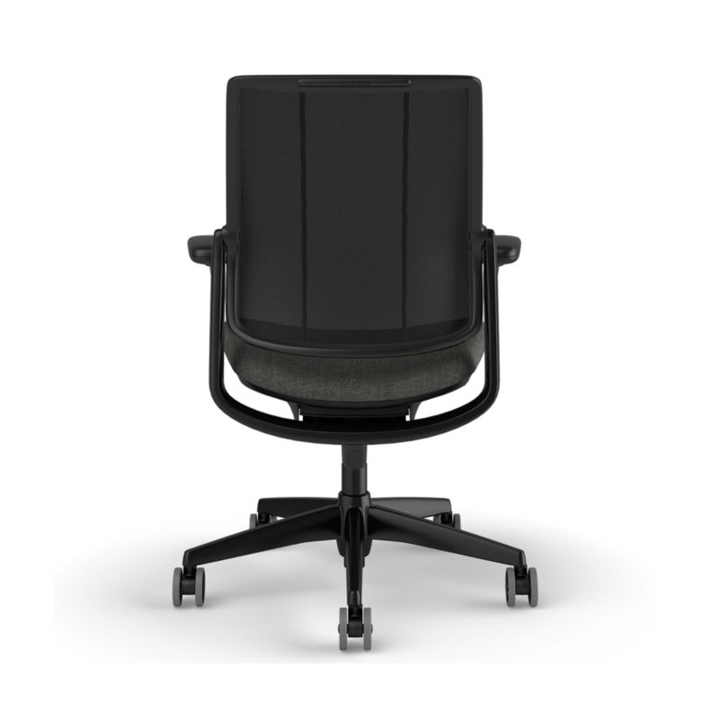 Humanscale ® Smart Ocean Grey Wool Office Chair - image 5 of 7