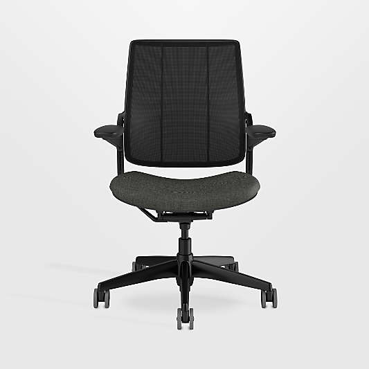 Humanscale ® Smart Ocean Grey Wool Office Chair