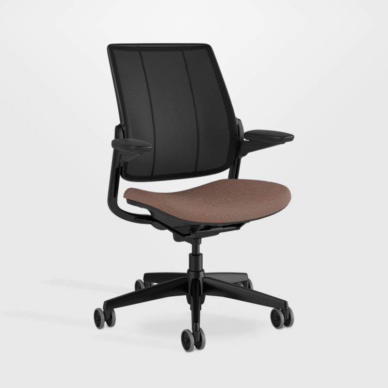 Humanscale ® Smart Ocean Brown Twill Office Chair - image 2 of 7