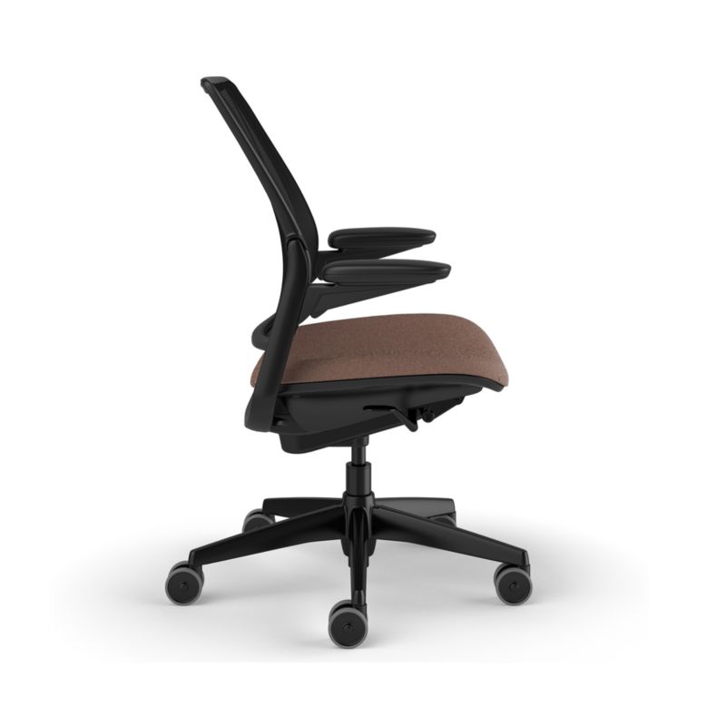 Humanscale ® Smart Ocean Brown Twill Office Chair - image 3 of 7