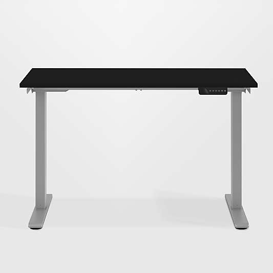 Humanscale ® eFloat Go 2.0 48" Black Adjustable Standing Charging Desk