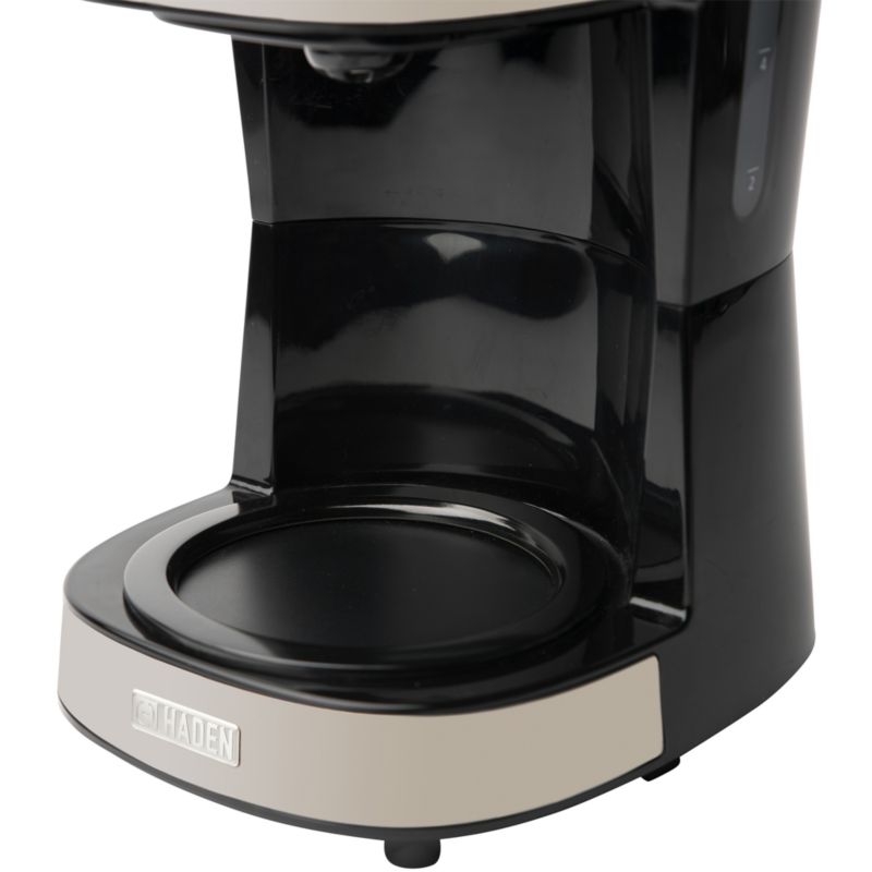Retro Putty 12-Cup Programmable Coffee Maker with Strength Selector
