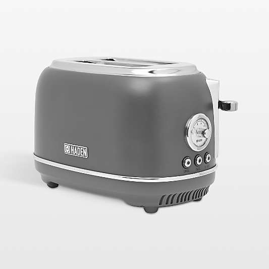 HADEN Chelsea Grey 2-Slice Toaster