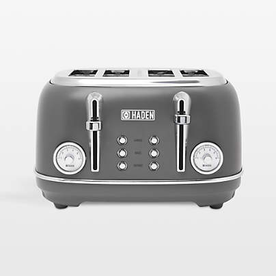 HADEN Chelsea Grey 4-Slice Toaster