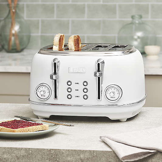 HADEN Chelsea Ivory 4-Slice Toaster