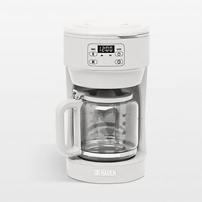 View HADEN Chelsea Ivory 10-Cup Drip Coffee Maker details