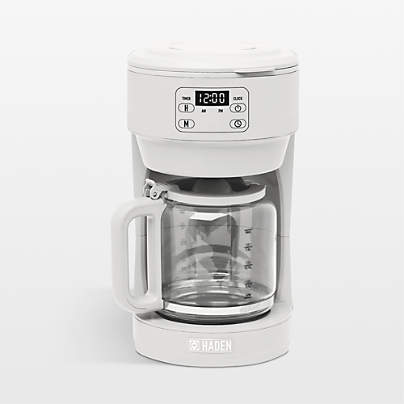 HADEN Chelsea Ivory 10-Cup Drip Coffee Maker