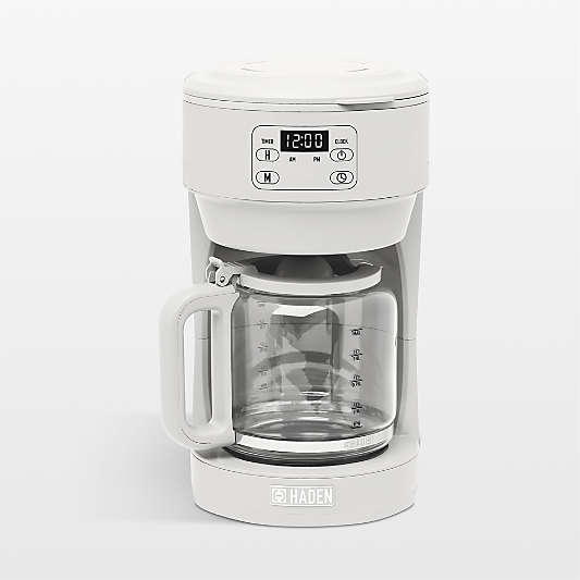 HADEN Chelsea Ivory 10-Cup Drip Coffee Maker