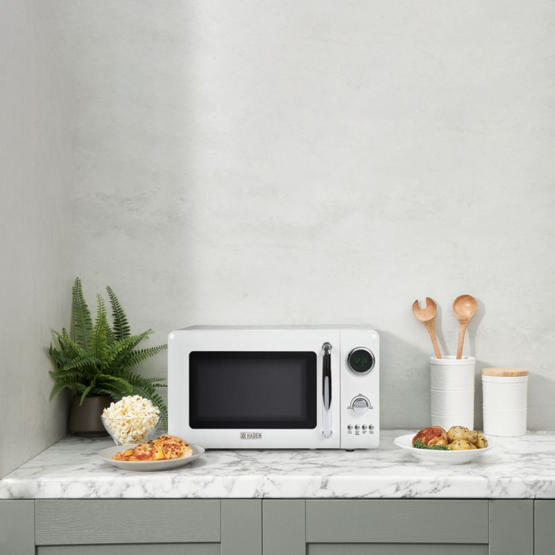 HADEN White Compact Microwave - image 1 of 3