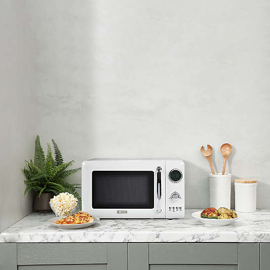 HADEN White Compact Microwave