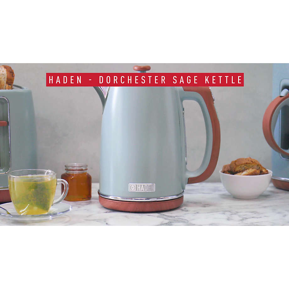 HADEN Heritage Ivory Electric Tea Kettle + Reviews, Crate & Barrel Canada