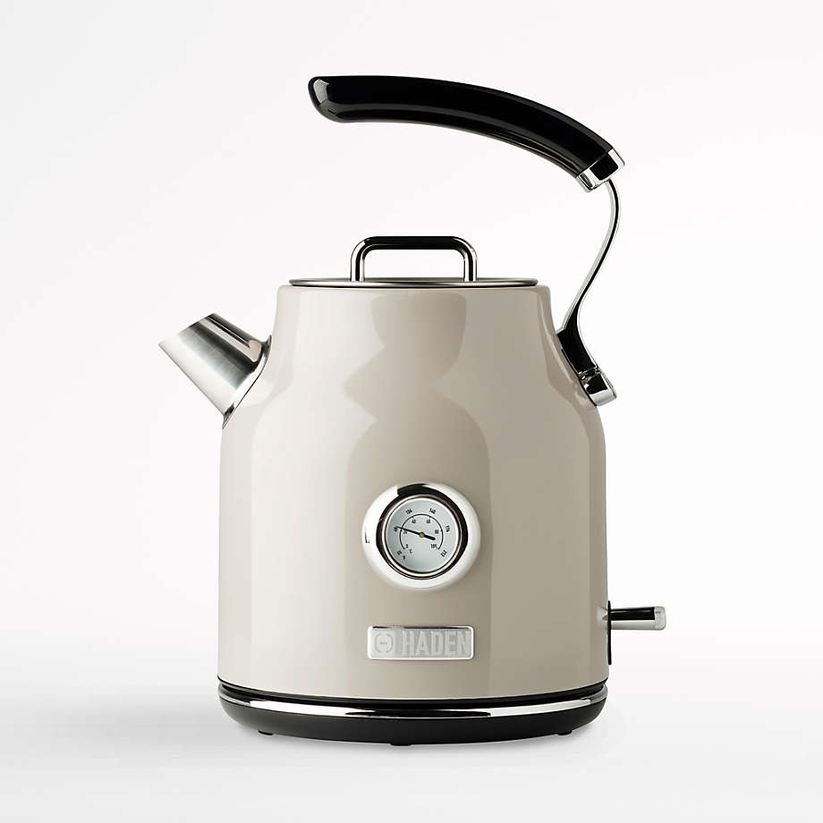 Haden Heritage Stainless Steel Electric Tea Kettle with Toaster,  Black/Copper, 1 Piece - Baker's