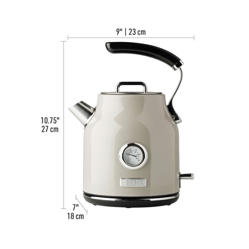 HADEN Dorset Putty Beige Electric Tea Kettle - image 6 of 8