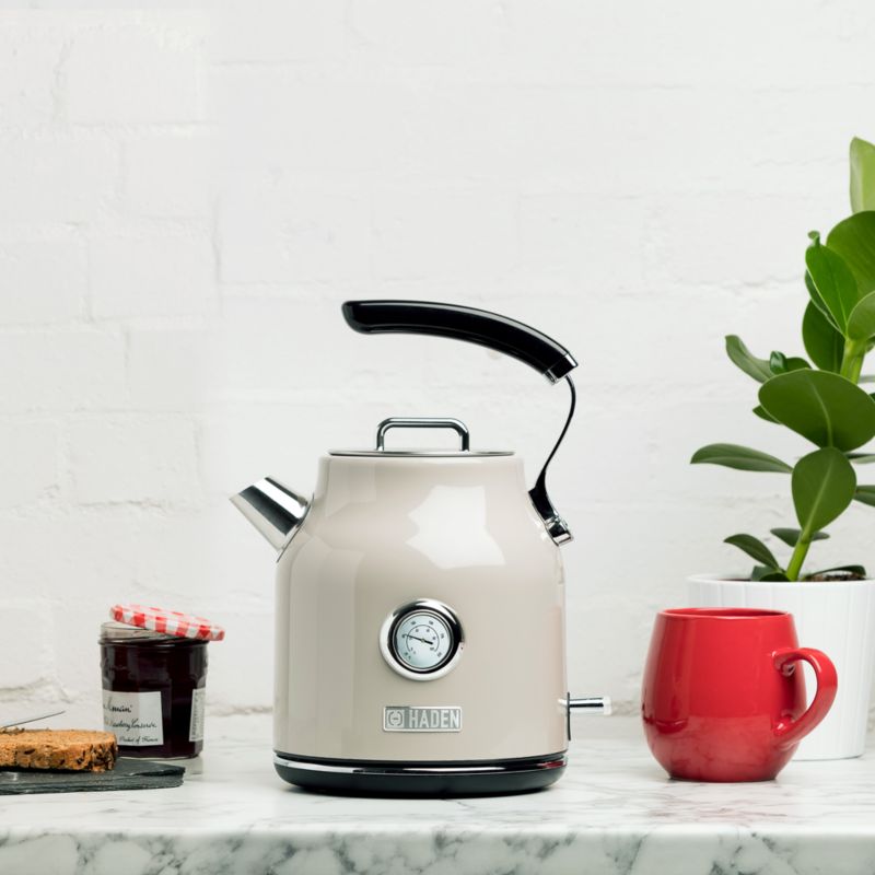 HADEN Dorset Putty Beige Electric Tea Kettle - image 2 of 8