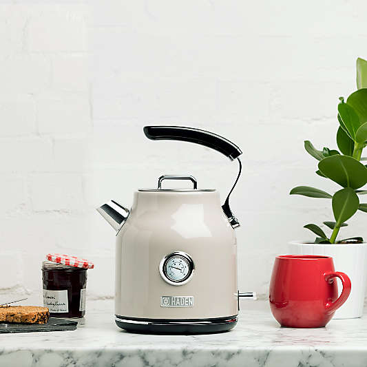 HADEN Dorset Putty Beige Electric Tea Kettle