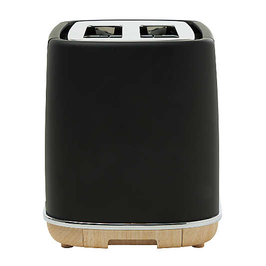 Haden Dorchester Matte Black 2-Slice Toaster