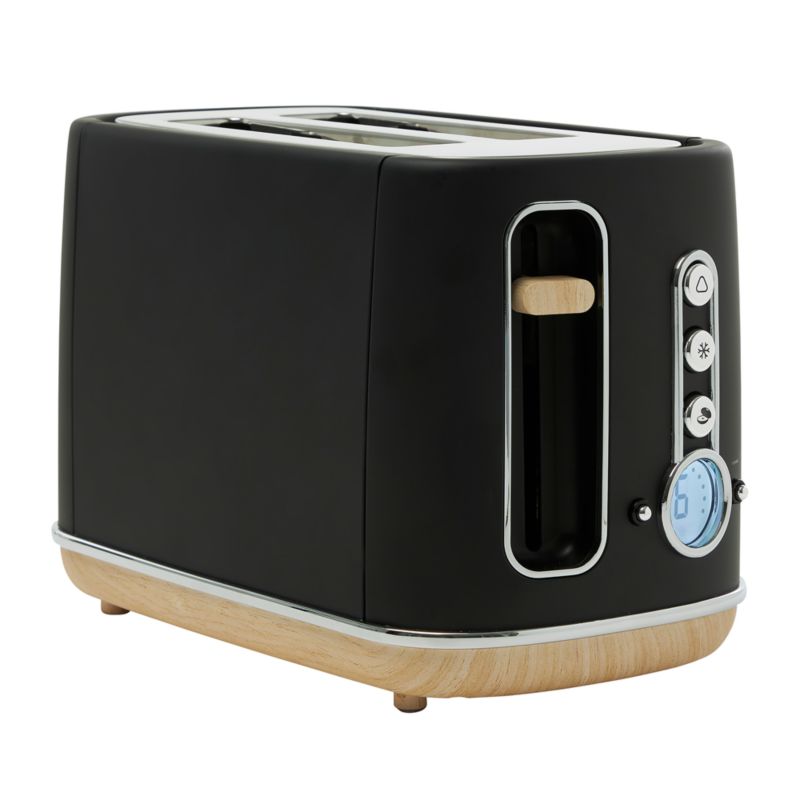 Haden Dorchester Matte Black 2-Slice Toaster - image 7 of 10