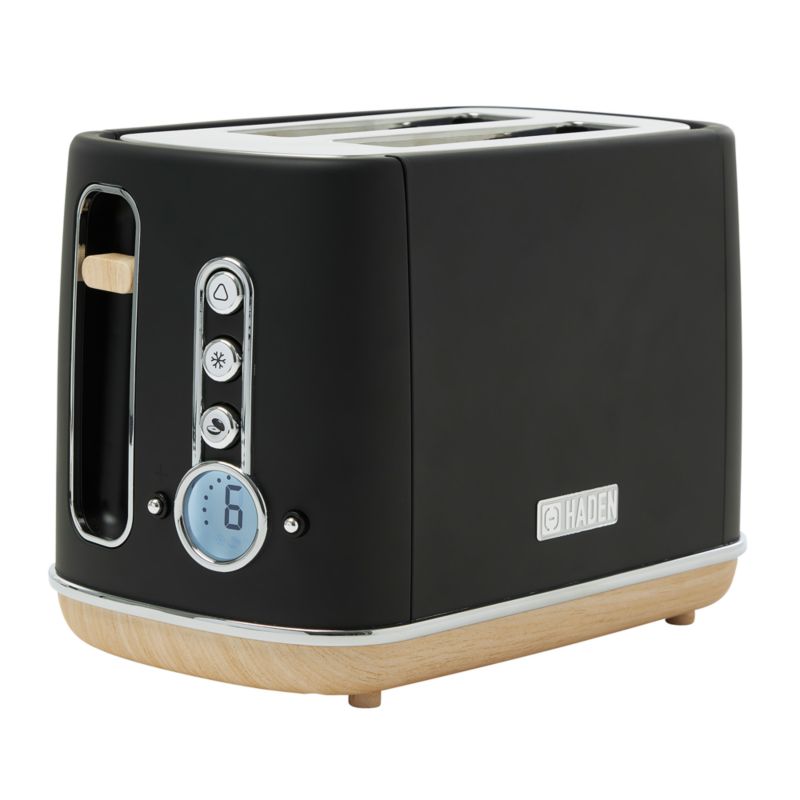 Haden Dorchester Matte Black 2-Slice Toaster - image 8 of 10