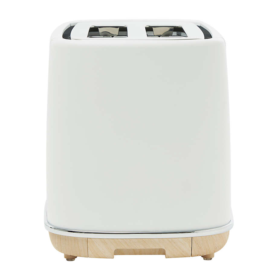 Haden Dorchester Matte White 2 Slice Toaster Reviews Crate