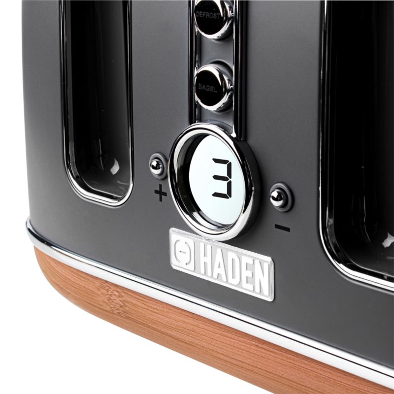 HADEN Dorchester Pebble Grey 4-Slice Toaster