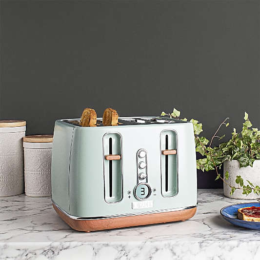 HADEN Dorchester Silt Green 4-Slice Toaster