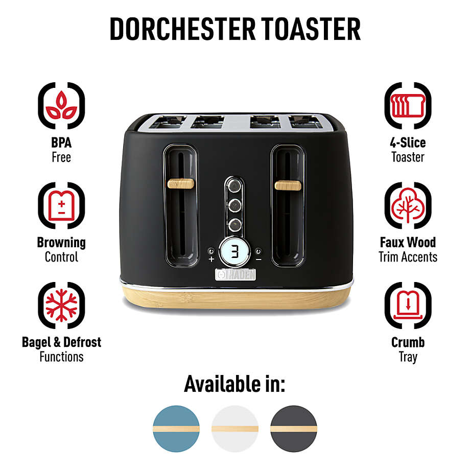 Kettle toaster cheap black