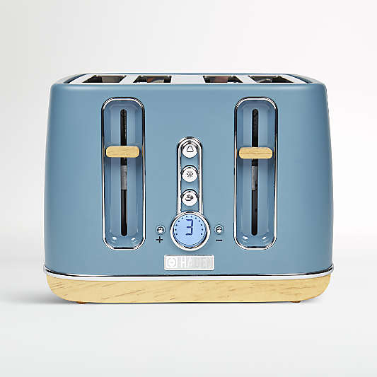 HADEN Dorchester Stone Blue 4-Slice Toaster