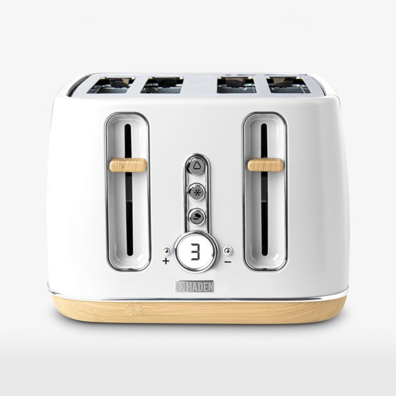 Cafe 2-Slice White 1600-Watt Toaster in the Toasters department at