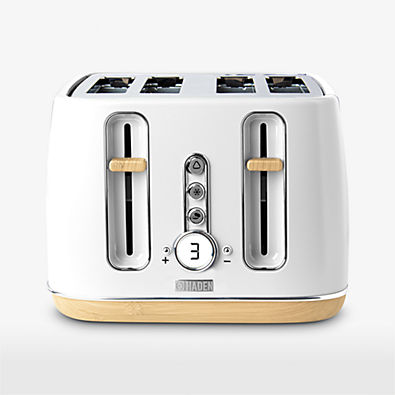View HADEN Dorchester 4- Slice Matte White Toaster details